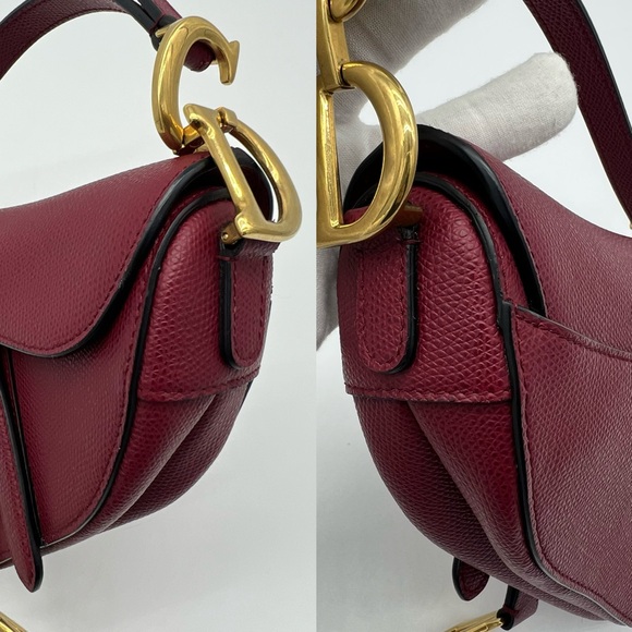 ❌SOLD❌Authentic Dior Mini Saddle in GHW - Picture 9 of 16